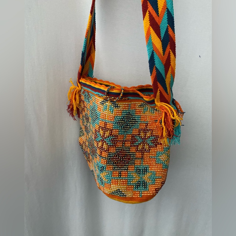 Large Bag with Shiny Design